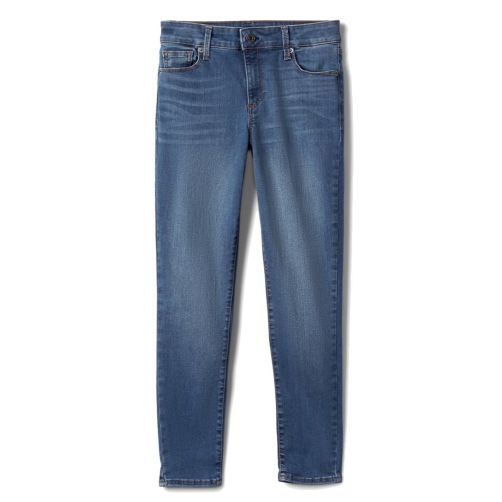 Gap True Skinny jeans in Sculpt, medium indigo